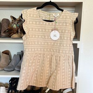 Brand new with tags Umgee embroidered top. Perfect for spring weather!